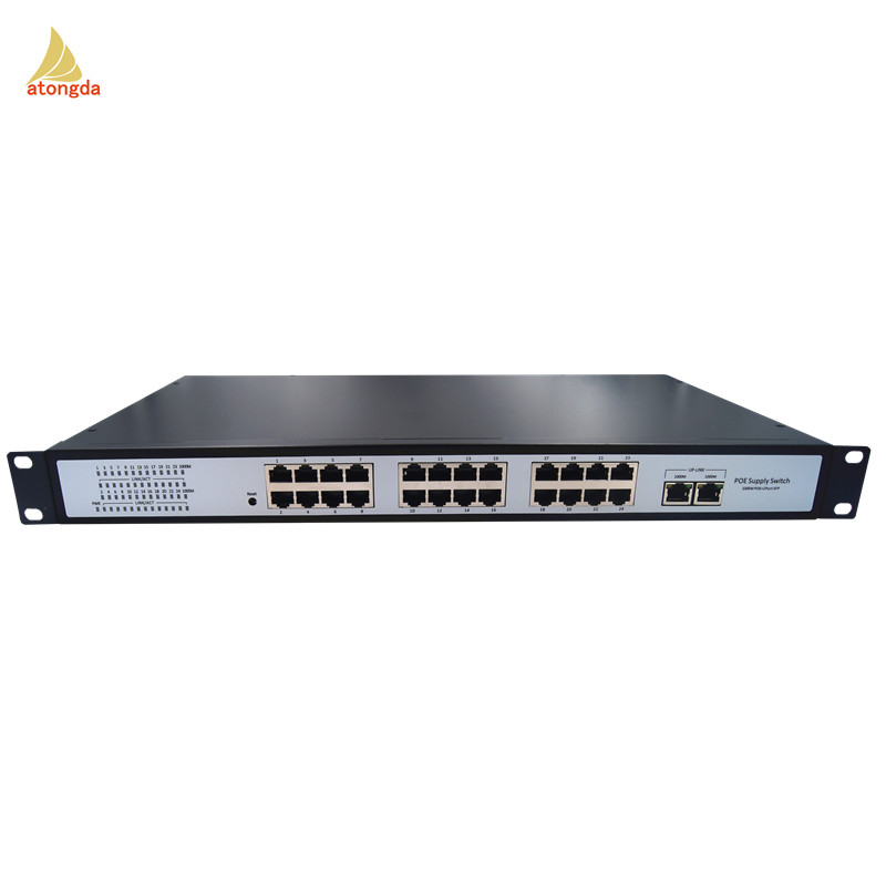 16+2 port Gigabit POE Switch with 2 port10/100/1000Mbps Uplink