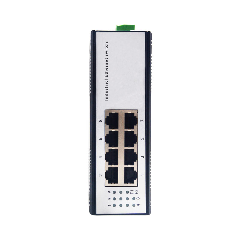 8 Port 100Mbps Industrial Ethernet Switch DIN-Rail